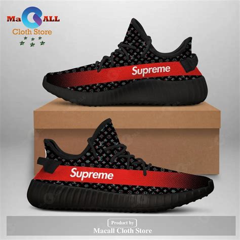 yeezy lv supreme|yeezy supreme black.